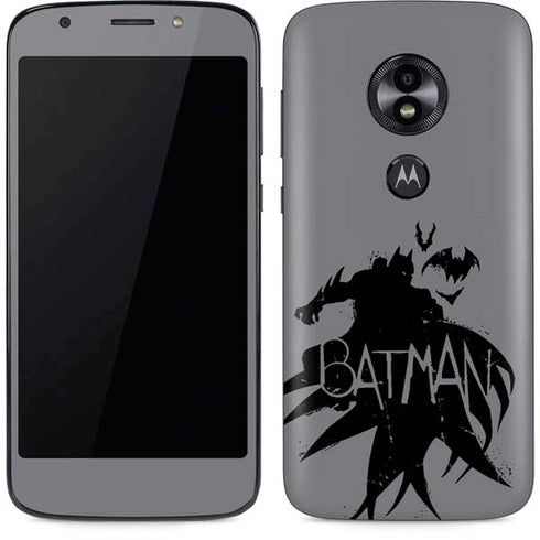 DC Comics Batman Silhouette Art Moto E5 Play Skin